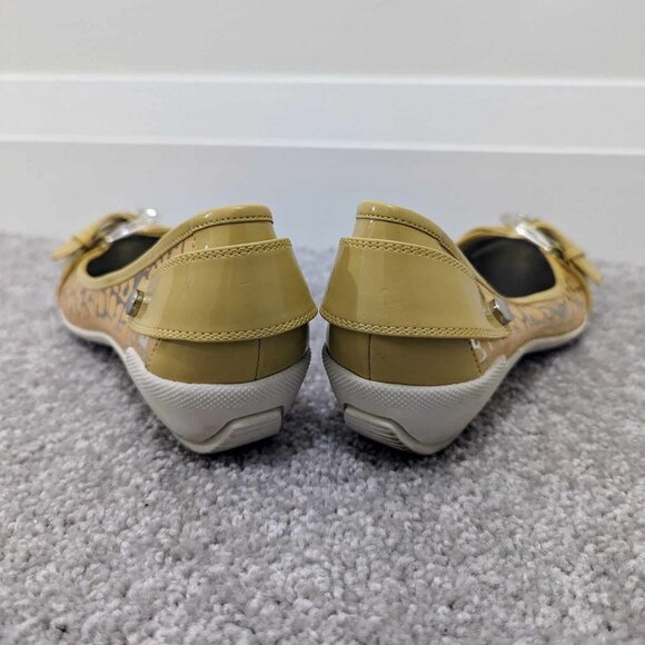 Yellow Print Flats - Picture 6 of 6